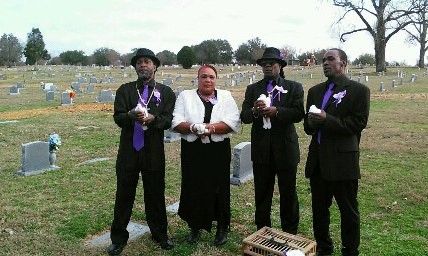 Dove release at a funeral ceremony